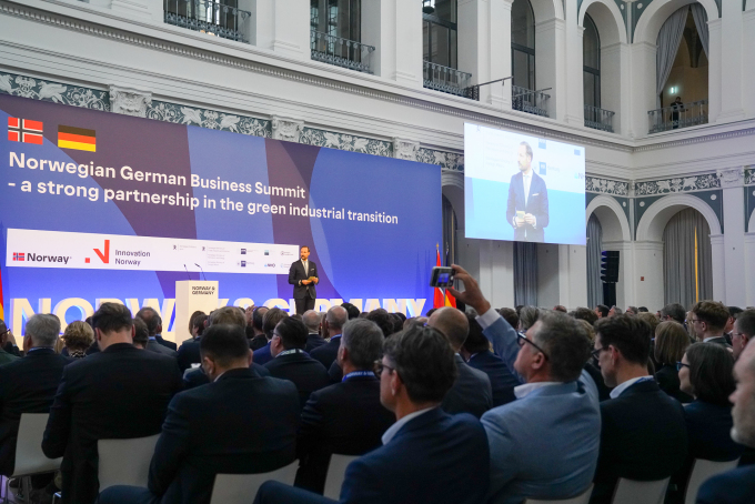 The conference in Hamburg brought together more than 400 Norwegian and German business representatives. Photo: Simen Løvberg Sund, The Royal Court